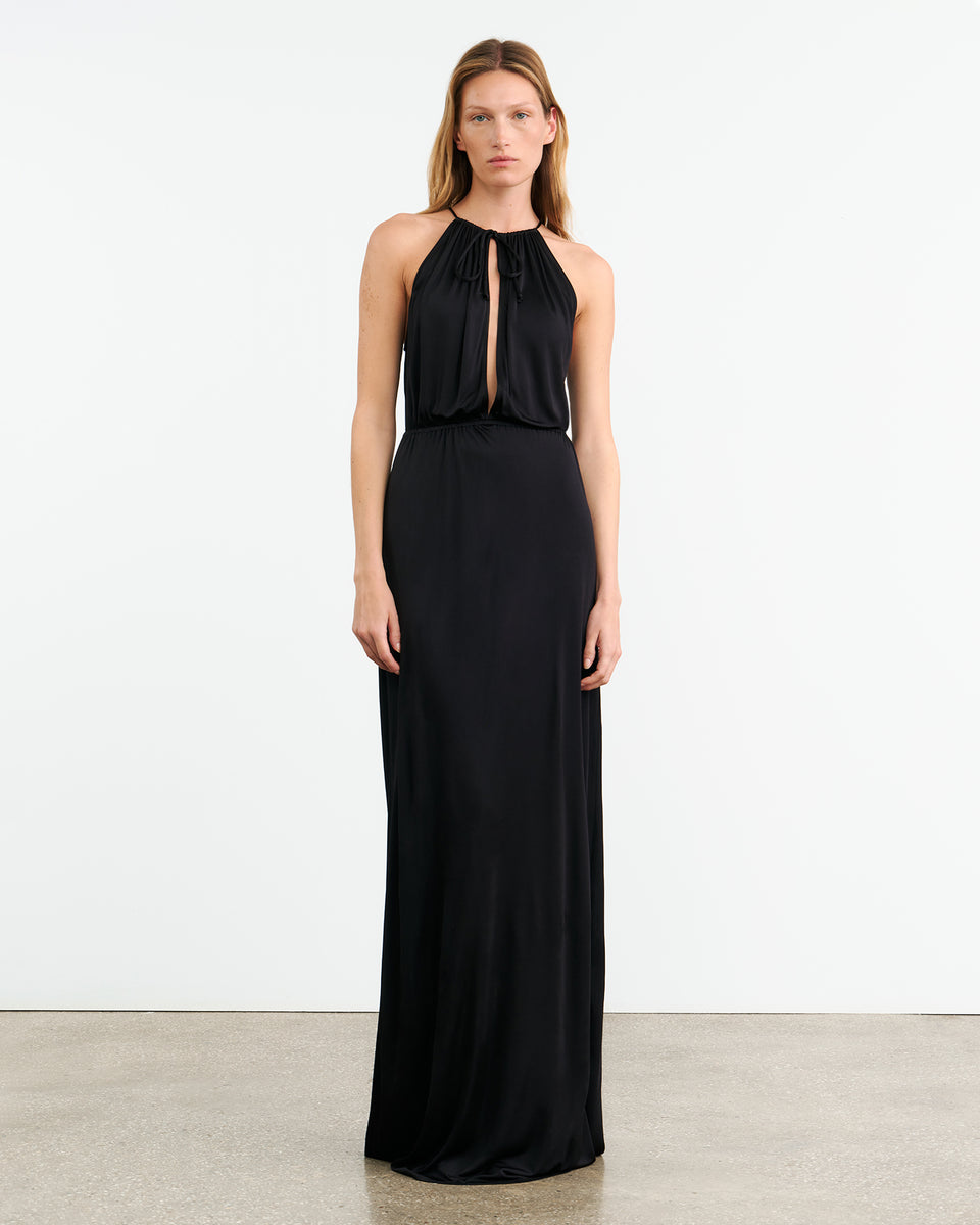 VESPER DRESS IN BLACK
