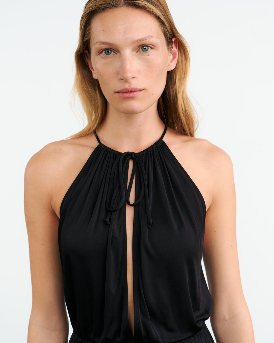 VESPER DRESS IN BLACK