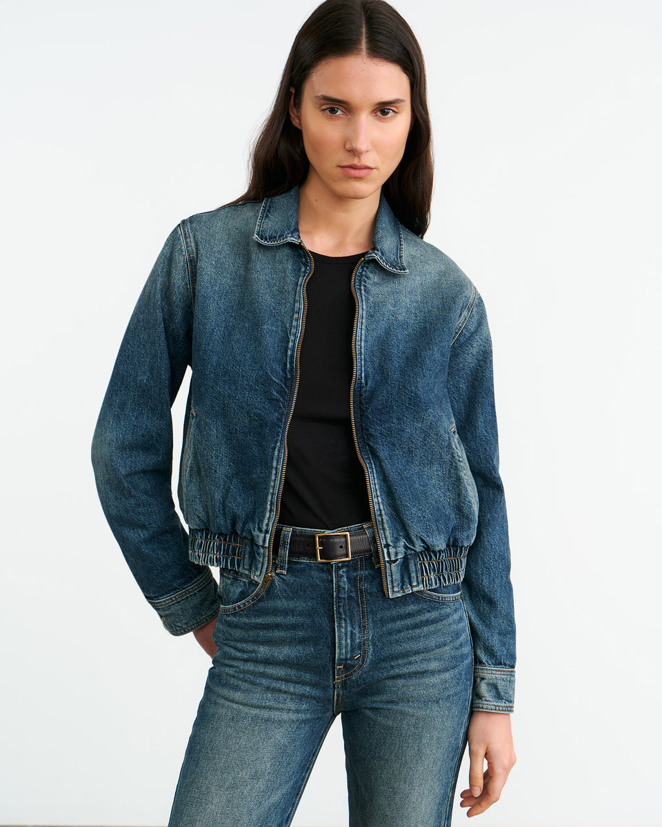 NAJAC DENIM JACKET IN SIMON WASH