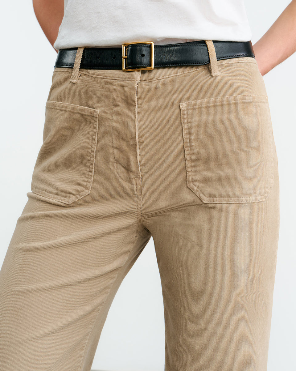 FLORENCE CORDUROY PANT IN SABBIA