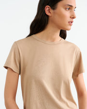 NOYA TEE IN PALE KHAKI