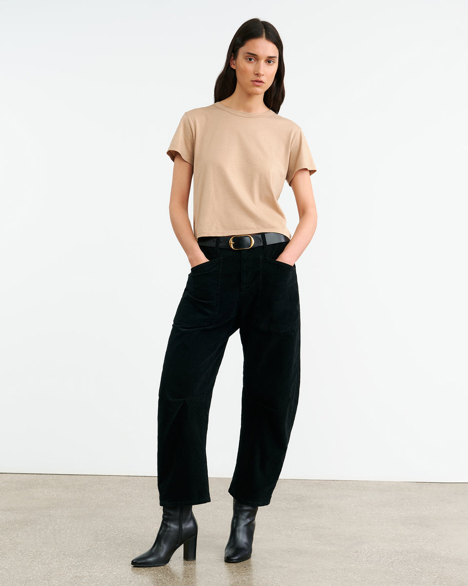 NOYA TEE IN PALE KHAKI