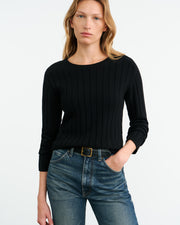 ALISE SWEATER IN BLACK