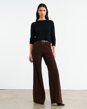 FLORENCE CORDUROY PANT IN MERLOT