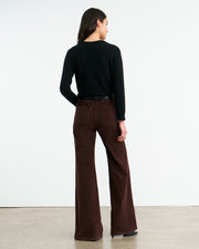 FLORENCE CORDUROY PANT IN MERLOT