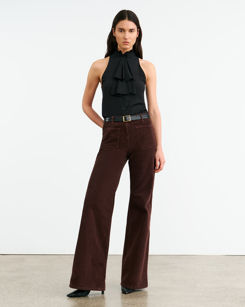 FELTON SHIRT IN BLACK