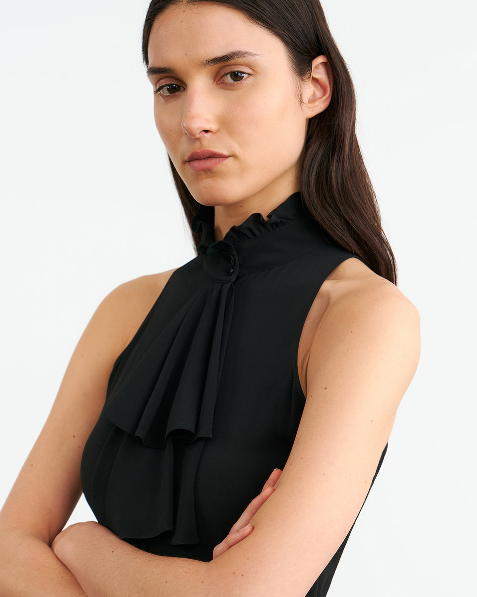 FELTON SHIRT IN BLACK