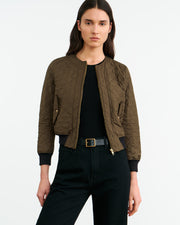 PHOENIX BOMBER JACKET IN LODEN