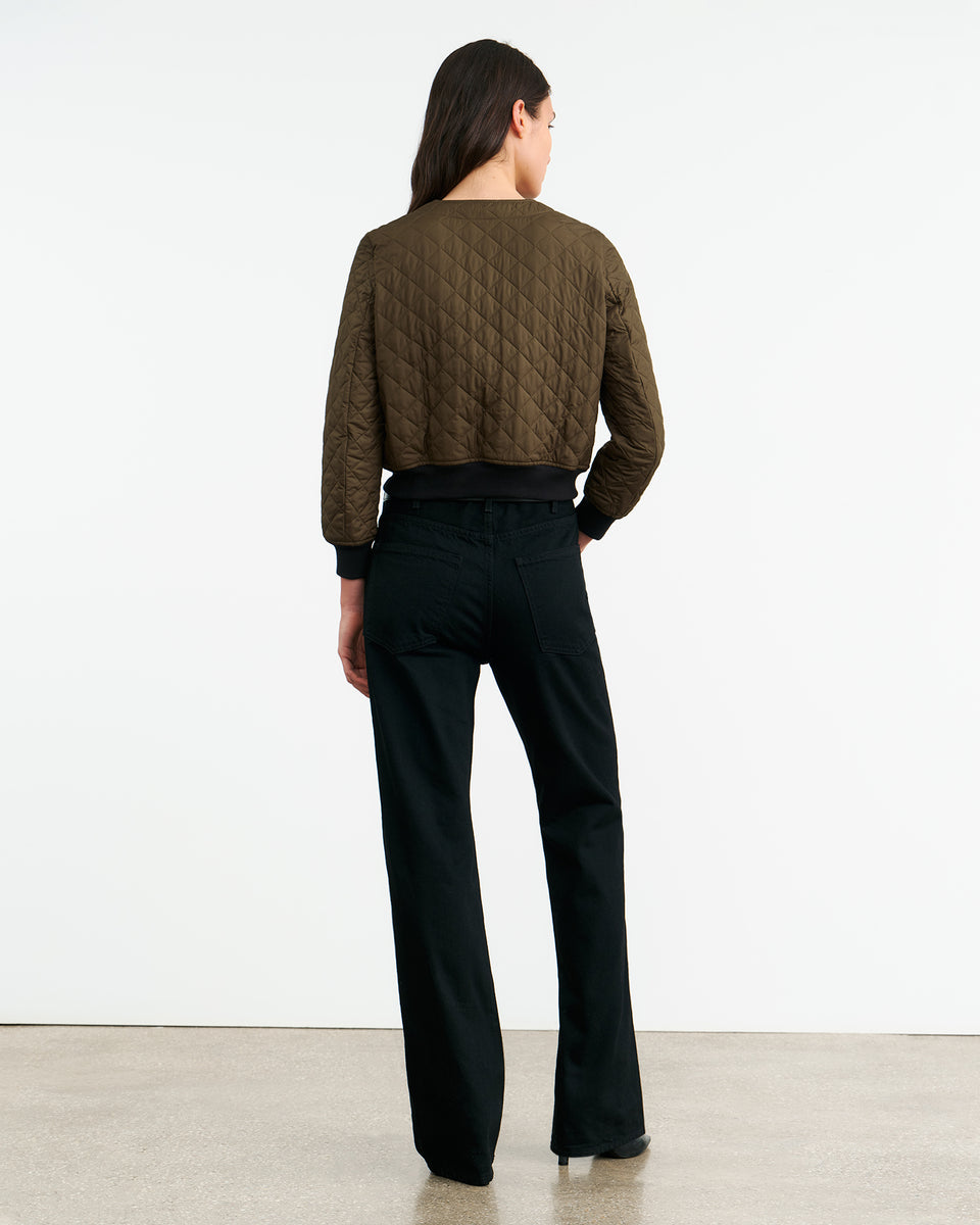 PHOENIX BOMBER JACKET IN LODEN