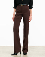 CORETTE WOOL PANT IN OXBLOOD