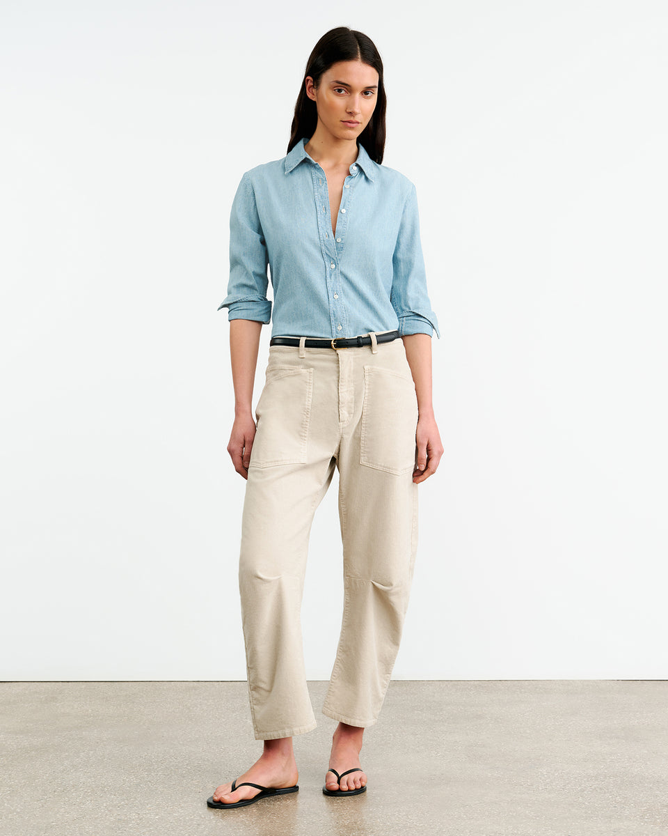 MONTI DENIM SHIRT IN CHAMBRAY