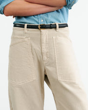 SHON CORDUROY PANT IN GESSO