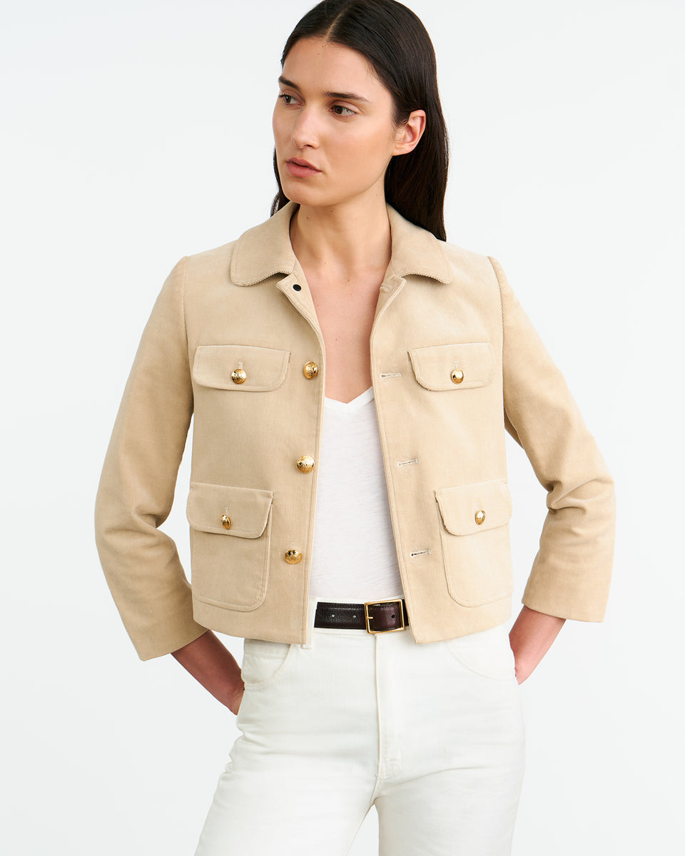 CHAMONIX JACKET IN LIMESTONE