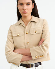 CHAMONIX JACKET IN LIMESTONE