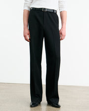 CASSIUS WOOL PANT IN BLACK