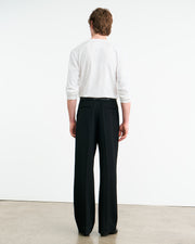 CASSIUS WOOL PANT IN BLACK