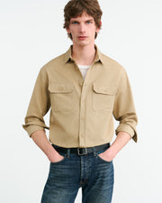 EVANDER SHIRT IN DESERT KHAKI