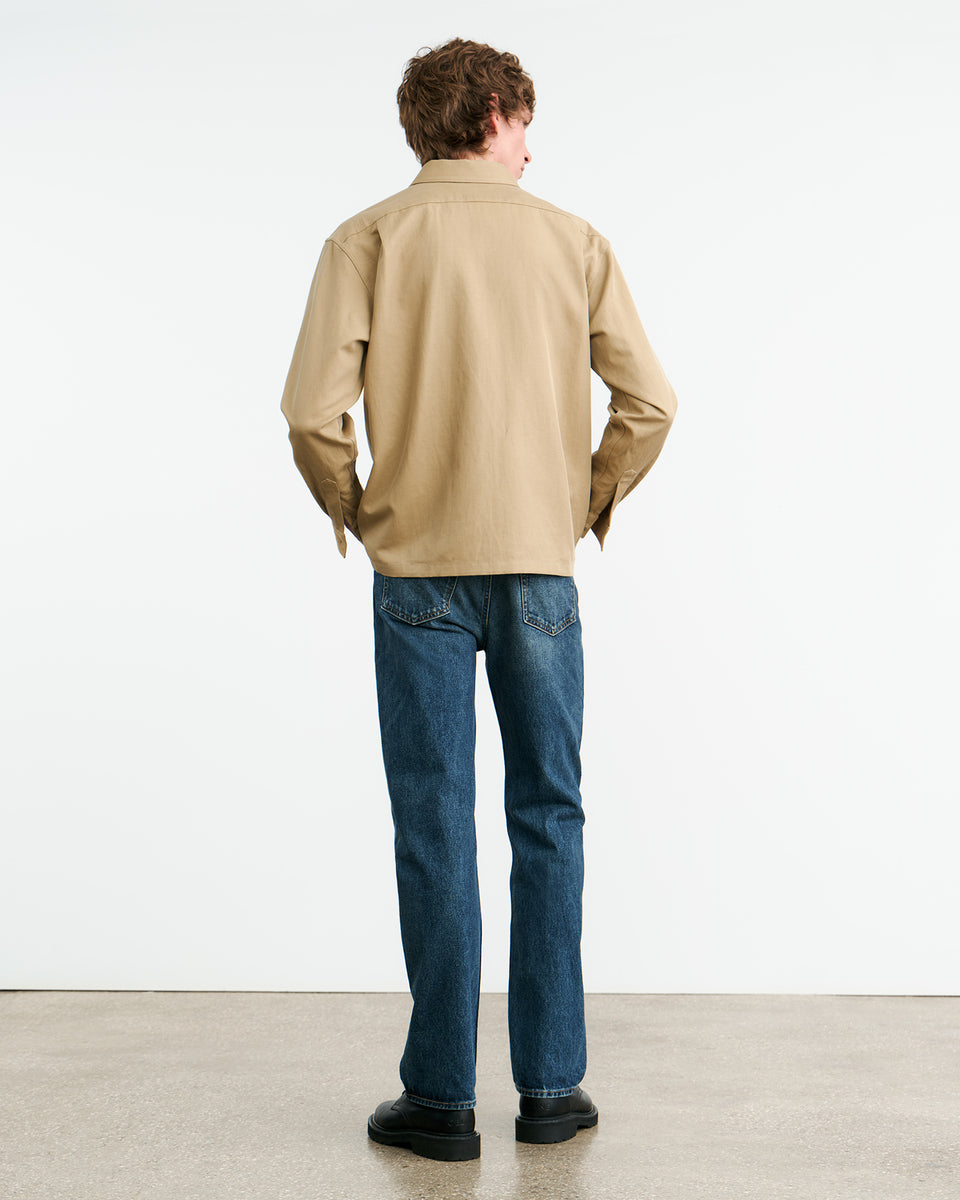 EVANDER SHIRT IN DESERT KHAKI