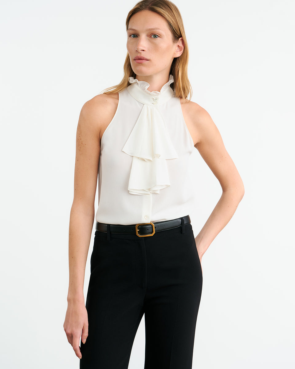 FELTON SHIRT IN IVORY