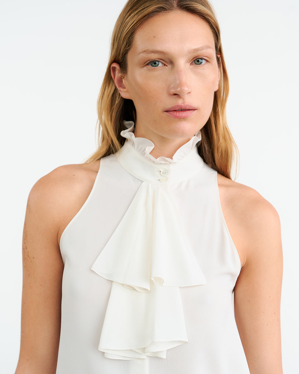 FELTON SHIRT IN IVORY