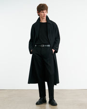 FRITZ WOOL PANT IN BLACK