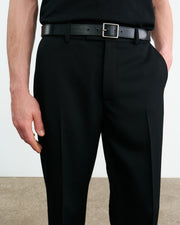 FRITZ WOOL PANT IN BLACK