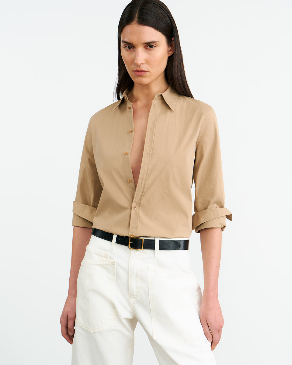 DYLLAN SHIRT IN KHAKI