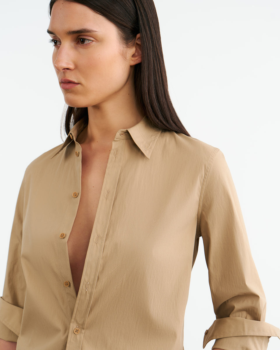 DYLLAN SHIRT IN KHAKI