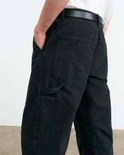EMIR COTTON PANT IN CARBON