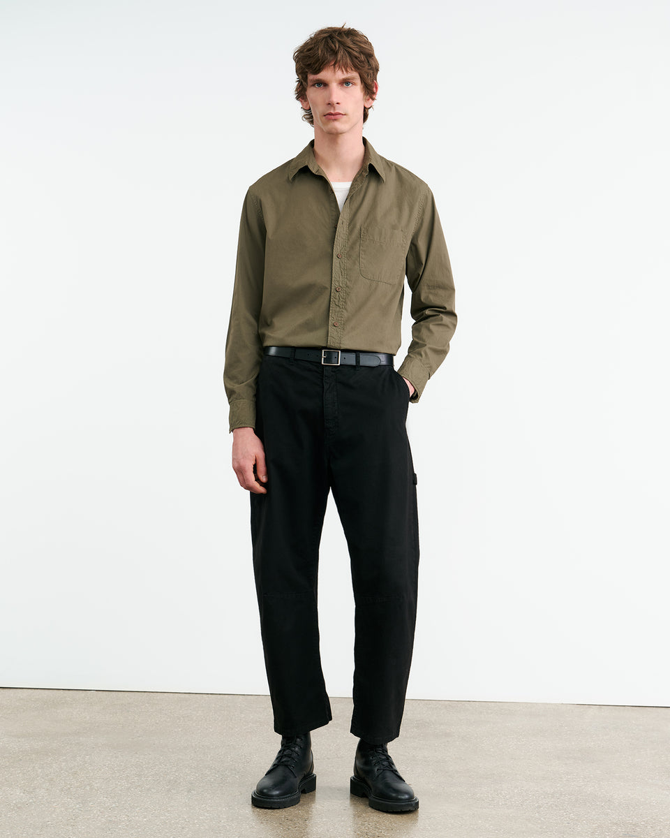 FINN SHIRT IN TRUFFLE TAUPE