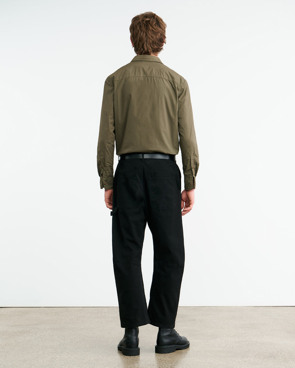 FINN SHIRT IN TRUFFLE TAUPE