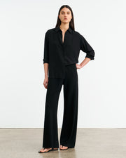 MARLOW WIDE LEG PANT IN BLACK