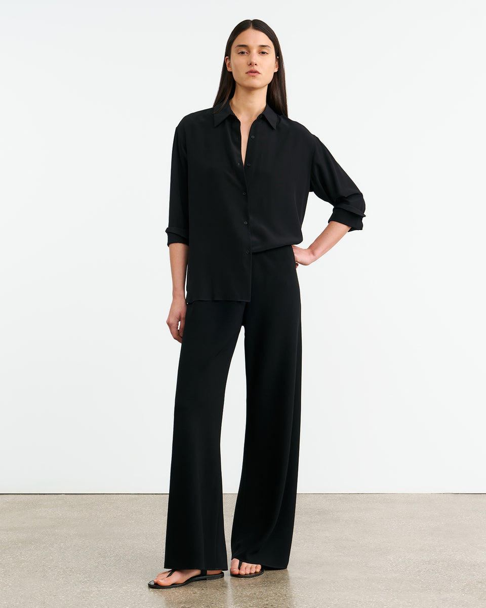 MARLOW WIDE LEG PANT IN BLACK