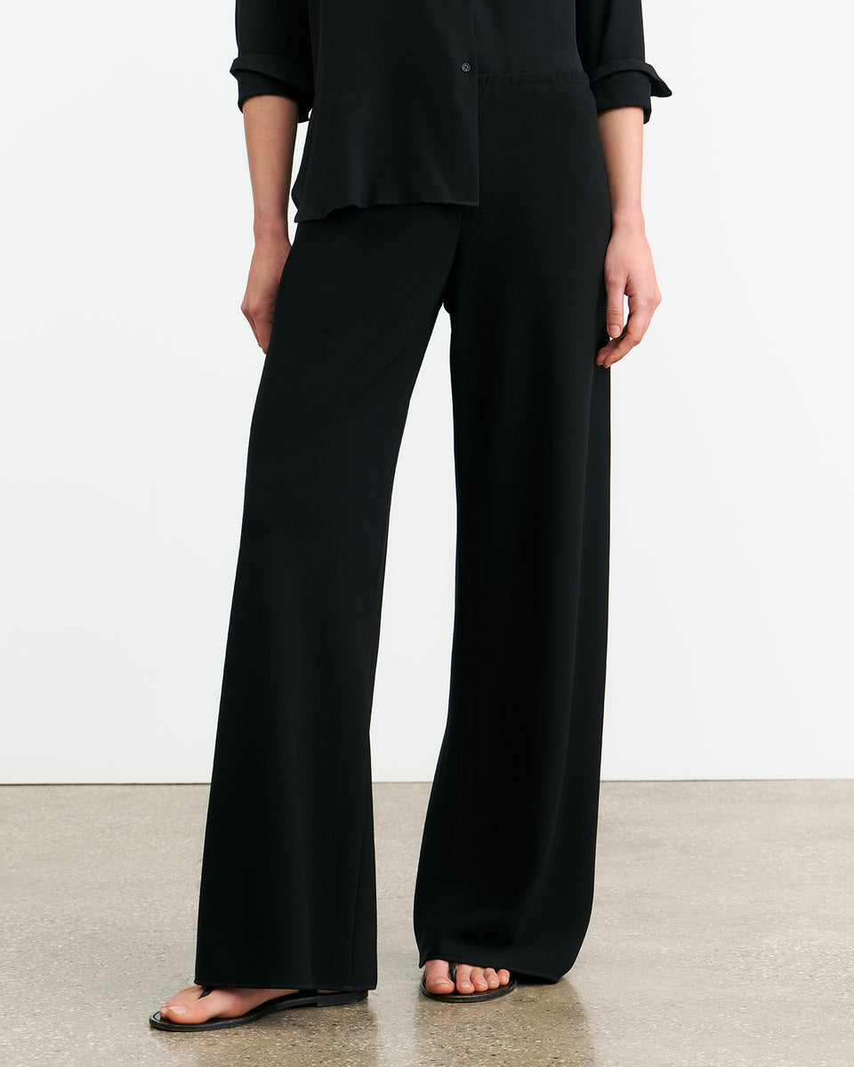 MARLOW WIDE LEG PANT IN BLACK