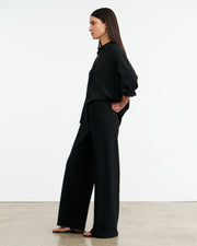 MARLOW WIDE LEG PANT IN BLACK