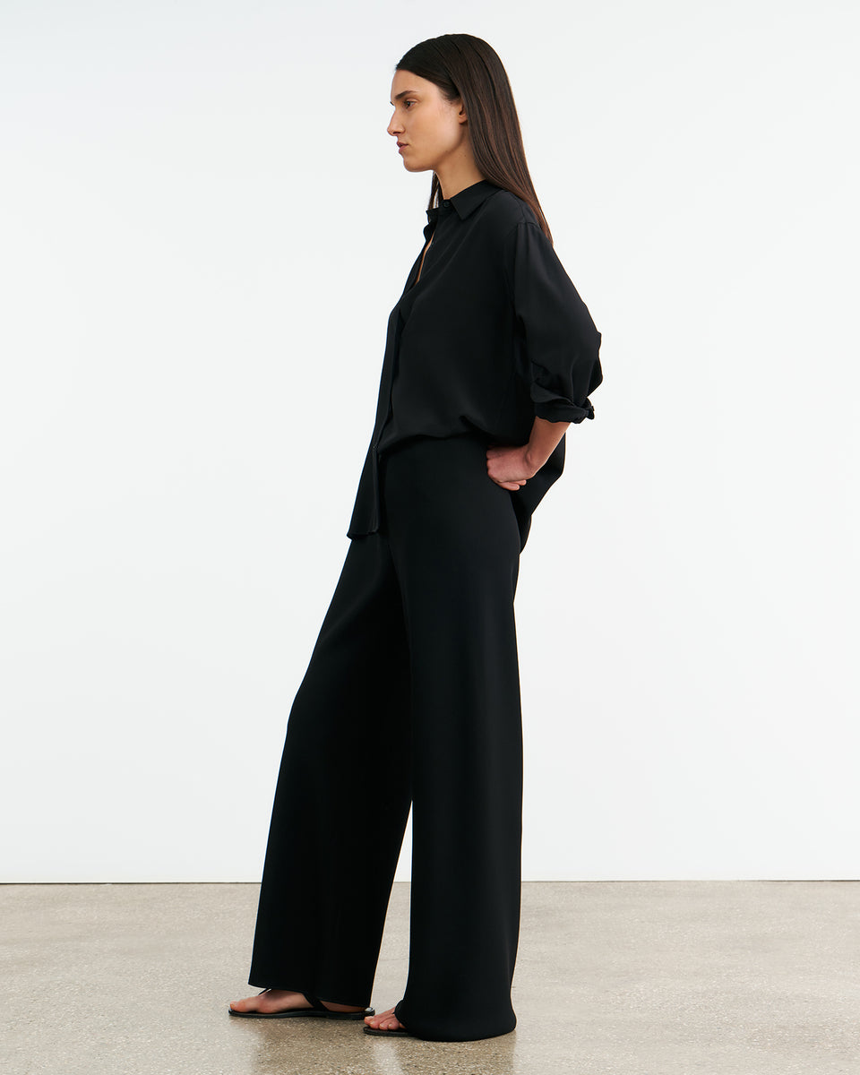 MARLOW WIDE LEG PANT IN BLACK