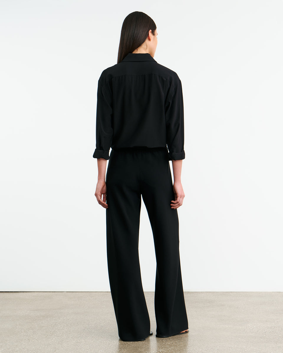 MARLOW WIDE LEG PANT IN BLACK