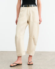 SHON LINEN PANT IN STONE