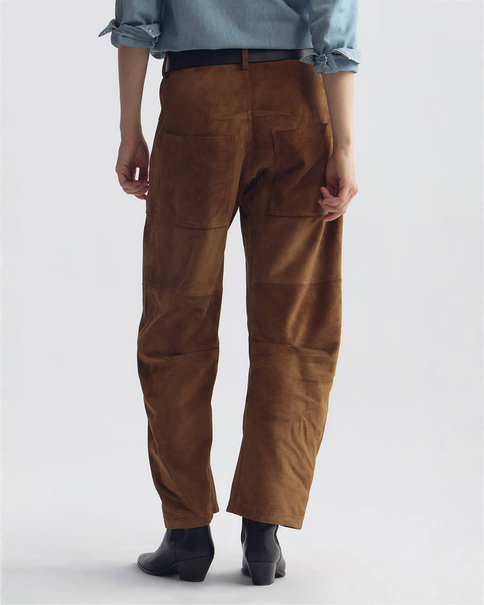 SHON SUEDE PANT IN MARTORA
