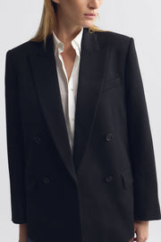 LESTON WOOL BLAZER IN BLACK