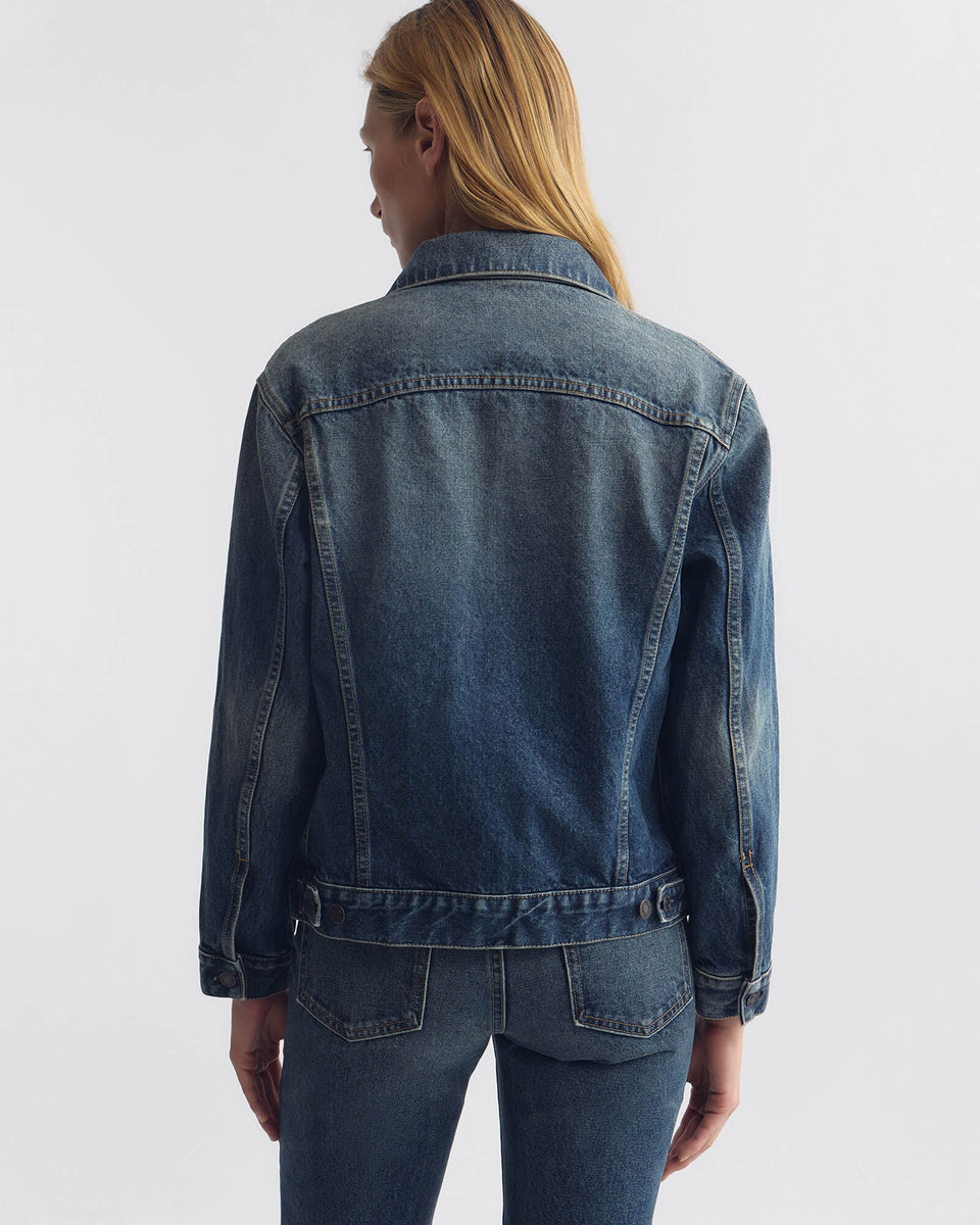 MARIAN DENIM JACKET IN SIMON WASH