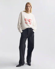 WHITNEY COTTON PANT IN CARBON