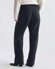WHITNEY COTTON PANT IN CARBON