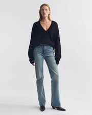 FERON CASHMERE SWEATER IN DARK NAVY