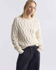 MIKLOS SWEATER IN WHITE