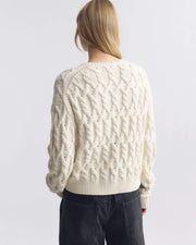 MIKLOS SWEATER IN WHITE