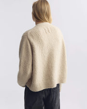 LORANA CARDIGAN IN BEIGE MELANGE