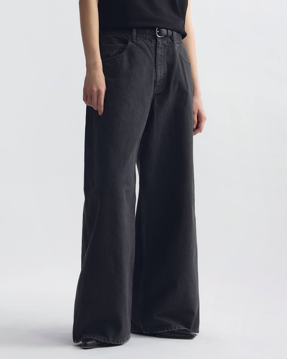 TERESE DENIM PANT IN CARBON