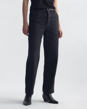 EARL COTTON PANT IN CARBON
