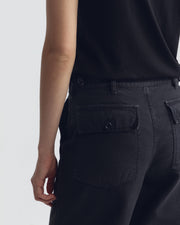 EARL COTTON PANT IN CARBON